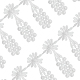 Gorgecraft5ヤード刺繡ポリエステルレーストリム  縫製装飾工芸品  花の形  ホワイト  2-1/2インチ（65mm）  約5ヤード/バッグ OCOR-GF0001-72-1