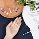 GORGECRAFT 10Pcs 5 Sizes Big Eye Beading Needles Steel Sewing Needles 4.5cm 5.7cm 7.5cm 10cm 12.5cm Long Collapsible Stainless Steel Beading Embroidery Needles for Bracelets Jewelry Making DIY Craft STAS-GF0001-16-3