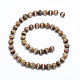 Résultats de bijoux de bouddhisme tibétain motif rayé de style tibétain perles dzi TDZI-L002-10mm-01-2