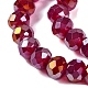Brins de perles de verre électrolytiques&nbsp;DGLA-A039-J8mm-B19-3