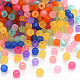 Frosted Transparent Acrylic Beads X-MACR-S371-11A-1