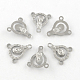 Virgin Mary Alloy Chandelier Component Links PALLOY-R086-02-1