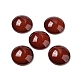 Cabujones de imitación de cornalina de piedras preciosas sintéticas G-G075-09B-1