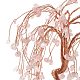 Decorazione dell'esposizione dell'albero di quarzo rosa naturale DJEW-G027-20RG-06-3