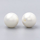 Perles acryliques de style peint par pulvérisation X-MACR-T010-8mm-08-2