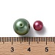 Perles rondes en verre teinté écologique HY-X0006-3