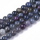 Chapelets de perles en saphir naturel G-S150-61-5mm-1