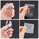 OLYCRAFT 100 Pcs Single Pocket Coin Flips 2 Styles Individual Clear Plastic Sleeves Holders Coin Collecting Supplies for Coins Jewelry Small Items Storage ABAG-OC0001-01-4