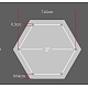 Акриловая прозрачная нажимная пластина DIY-WH0158-46C-1