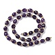 Natürlichen Amethyst Perlen Stränge&nbsp;G-F809-A32-01-3