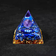 Смола оргонитовая пирамида украшения для дома G-PW0004-57B-1