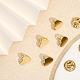 Chgcraft 8 set spilla spilla a cuore in ottone JEWB-CA0001-34-4