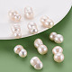Perlas de perlas naturales keshi PEAR-N020-O01-1