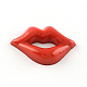 Lip Plastic Cabochons KY-R004-01-2