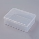 Contenants de perles en plastique&nbsp;CON-L013-03-1