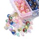 708 perle rotonde in vetro di 12 stili DGLA-YW0001-15-2