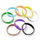 Word Silicone Wristbands Bracelets BJEW-XCP0001-12-1