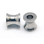 Европейские бусины из нержавеющей стали 304 STAS-E039-7A