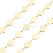 Brass Rhombus Link Chains CHC-M025-11G