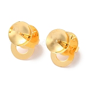 Медные серьги-гвоздики KK-F090-15G-02