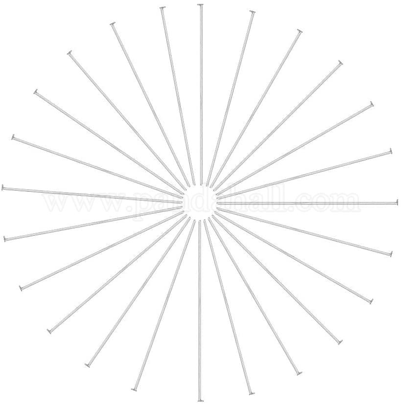 head pins and eye pins