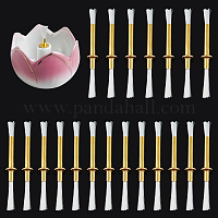 PandaHall Elite 40pcs Metal Candle Wick Holders 4 Inch Candle Wick Bars  Candle Wick Centering Device for Candle Making and DIY Crafts 