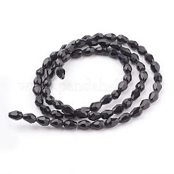 Abalorios de vidrio&nbsp;GLAA-R024-6x4mm-13