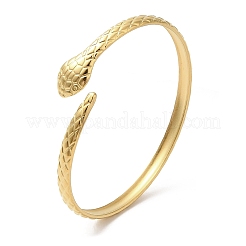 Ionenplattierung (IP) 304 Edelstahl Armreifen&nbsp;BJEW-L682-007G