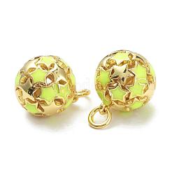 Charms smalto ottone&nbsp;KK-A153-02G