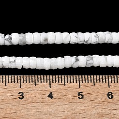Natürliche Howlith heishi Perlenstränge&nbsp;G-A299-A08-01