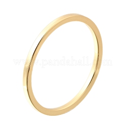 Schlichte Armreifen aus Messing für Damen&nbsp;BJEW-D339-01G