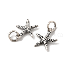 Ocean 925 Sterling Silber Seestern-Anhänger&nbsp;STER-K188-12AS