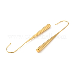 Orecchini pendenti in acciaio inossidabile 304 placcati ioni (ip)&nbsp;EJEW-Z028-03G