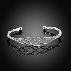 Trendy Messing Stulpearmbänder&nbsp;BJEW-BB31056