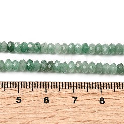 Natürlichen grünen Aventurin Perlen Stränge&nbsp;G-G343-A02-2x4mm