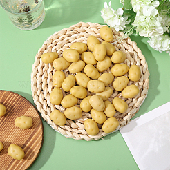 40 décoration de pomme de terre 3D en plastique&nbsp;DJEW-CA0001-48