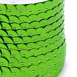 Umweltfreundliche Paillettenperlen aus Kunststoff&nbsp;PVC-Q092-6mm-10