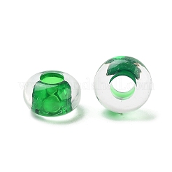 Transparentem Acryl europäischen Perlen&nbsp;TACR-P009-C01-04