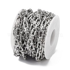 Anlaufgeschützte ovale Gliederketten aus Edelstahl 304 mit Knoten&nbsp;CHS-B005-03P