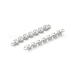 Verbindungsanhänger mit durchsichtigem Zirkonia-Pavé aus Messing&nbsp;XGRQ3P971-639P