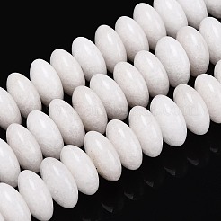 Fili di perline giada bianco naturale&nbsp;G-T144-49A-01
