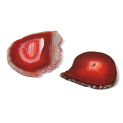 Natürliche Druzy-Achat-Scheiben-Cabochons&nbsp;G-F826-E07