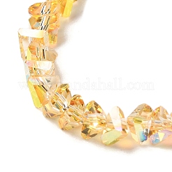 Chapelets de perles en verre transparente  &nbsp;EGLA-P061-04A-HP02