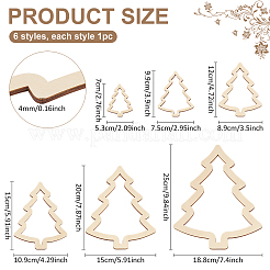 Unbehandelte Holzspäne&nbsp;DIY-WH0656-19B