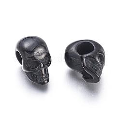 Halloween Ionenbeschichtung (IP) 304 Edelstahl europäischen Perlen&nbsp;STAS-F243-43B