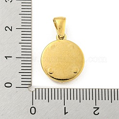 304 Edelstahl Anhänger Strass Fassungen&nbsp;LS-STAS-O009-03A-G
