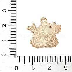Noël pendentifs émail en alliage&nbsp;ENAM-B035-02E-06KCG