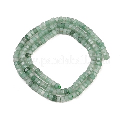 Chapelets de perles en aventurine vert naturel&nbsp;G-G345-C28-2x4mm