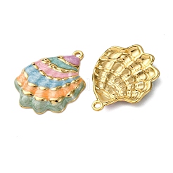 Pendentifs en acier inoxydable 304 émaillés&nbsp;STAS-L299-25G-06