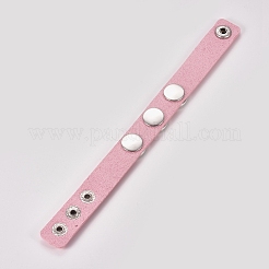 Bracciali cordone in pelle imitazione&nbsp;BJEW-WH0009-05D